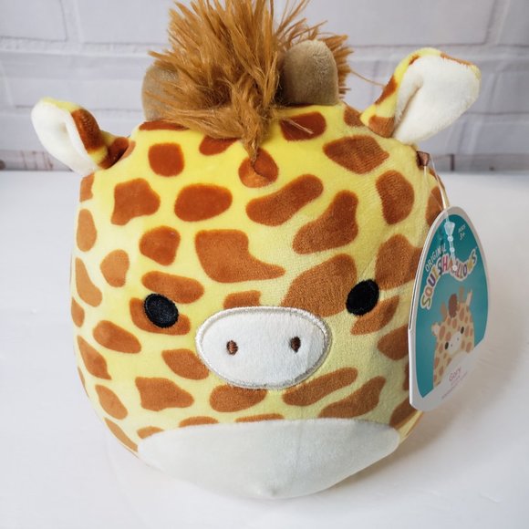 2017 Squishmallow Gary the Giraffe Plush 8" Stuffed Animal with Tags Stuffie Toy - Picture 3 of 11